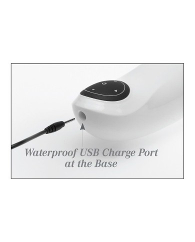 EXTREME TOYZ - PDX MEGA BATOR USB MASTURBATEUR MLE VAGIN BLANC