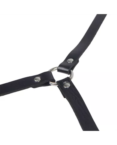 SUBBLIME - HARNAIS DE CORPS EN CUIR NOIR TAILLE UNIQUE SUBBLIME - HARNAIS DE CORPS EN CUIR NOIR TAILLE UNIQUE
