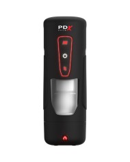 PDX ELITE - MASTURBATEUR AUTOMATIQUE MILK ME HOTTER AVEC VIBRATION À EFFET DE POUSSÉE ET DE CHALEUR