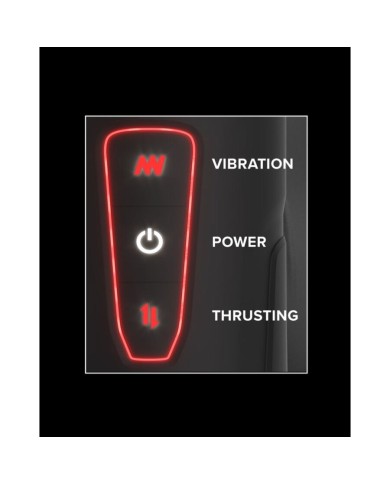 PDX ELITE - MASTURBATEUR AUTOMATIQUE MILK ME HOTTER AVEC VIBRATION À EFFET DE POUSSÉE ET DE CHALEUR
