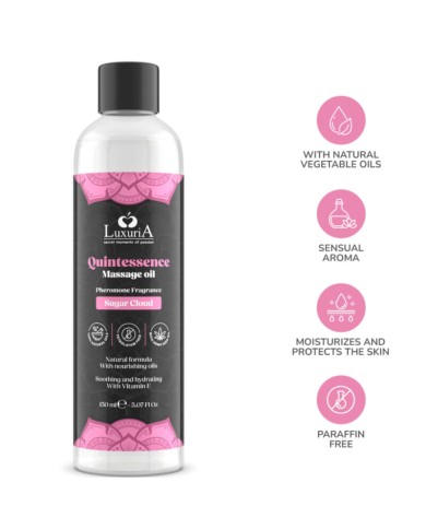 INTIMATELINE LUXURIA - HUILE DE MASSAGE NUAGE DE SUCRE 150 ML