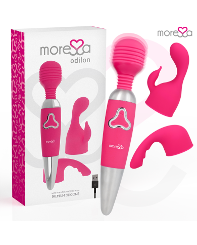 MORESSA - ODILON RECHARGEABLE EN SILICONE PREMIUM