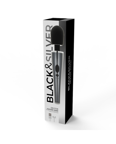 BLACK&SILVER - BAGUETTE DE MASSAGE DEXTER