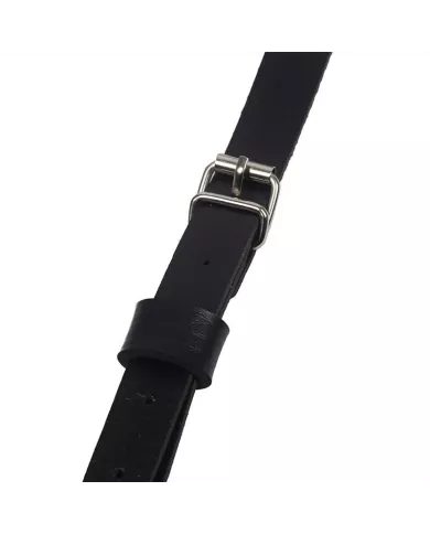 SUBBLIME - HARNAIS POITRINE ANNEAU CUIR NOIR TAILLE UNIQUE SUBBLIME - HARNAIS POITRINE ANNEAU CUIR NOIR TAILLE UNIQUE
