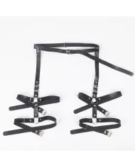 SUBBLIME - HARNAIS JARRETIÈRES AVEC ANNEAUX TAILLE UNIQUE SUBBLIME - HARNAIS JARRETIÈRES AVEC ANNEAUX TAILLE UNIQUE