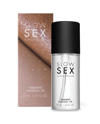 BIJOUX - HUILE DE MASSAGE SENSUELLE À EFFET CHAUFFANT 50 ML