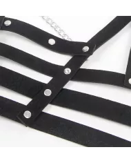 SUBBLIME - HARNAIS CORSET AVEC CHAÎNE DÉTAIL TAILLE UNIQUE SUBBLIME - HARNAIS CORSET AVEC CHAÎNE DÉTAIL TAILLE UNIQUE