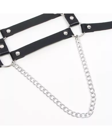 SUBBLIME - HARNAIS AVEC SANGLES ET CHAÎNE DÉTAILS TAILLE UNIQUE SUBBLIME - HARNAIS AVEC SANGLES ET CHAÎNE DÉTAILS TAILLE UNIQUE