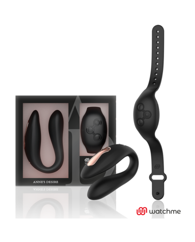 ANNE'S DESIRE - DUAL PLEASURE TECNOLOG A WATCHME NOIR