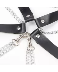 SUBBLIME - SOUTIEN-GORGE HARNAIS AVEC CHAÎNE DÉTAIL TAILLE UNIQUE SUBBLIME - SOUTIEN-GORGE HARNAIS AVEC CHAÎNE DÉTAIL TAILLE UNIQUE