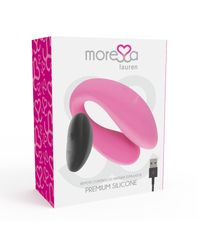 MORESSA - STIMULATEUR TÉLÉCOMMANDE LAUREN POUR COUPLES