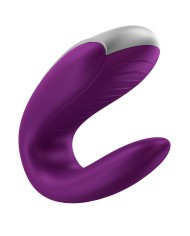SATISFYER - VIBRATEUR PARTENAIRE DOUBLE FUN VIOLET