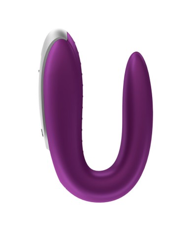 SATISFYER - VIBRATEUR PARTENAIRE DOUBLE FUN VIOLET