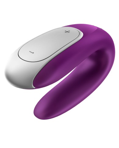 SATISFYER - VIBRATEUR PARTENAIRE DOUBLE FUN VIOLET