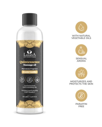 INTIMATELINE LUXURIA - ACEITE DE MASAJES VAINILLE EXOTIQUE 150 ML