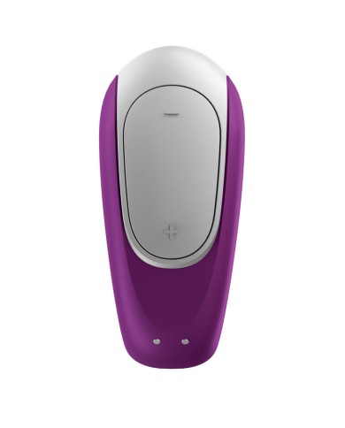 SATISFYER - VIBRATEUR PARTENAIRE DOUBLE FUN VIOLET