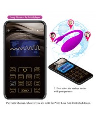 PRETTY LOVE - APPLICATION GRATUITE CATALINA MASSAGER LILAS