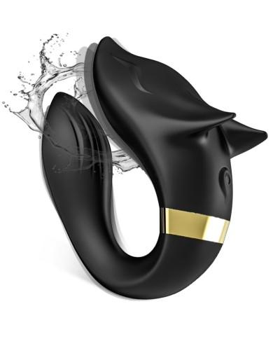 ARMONY - VIBRATEUR FOX POUR COUPLES TÉLÉCOMMANDE NOIR