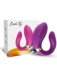 ARMONY - VIBRATEUR CROISSANT POUR COUPLES TÉLÉCOMMANDE VIOLET