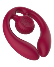 SNAIL VIBE - GIZI DUO STIMULATEUR POUR COUPLES TÉLÉCOMMANDE BOURGOGNE