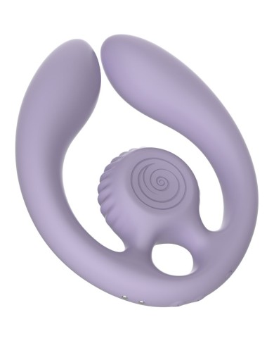 SNAIL VIBE - GIZI DUO STIMULATEUR POUR COUPLES TÉLÉCOMMANDE LILAS