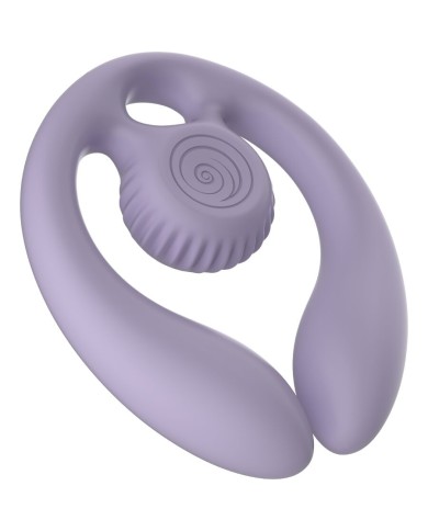 SNAIL VIBE - GIZI DUO STIMULATEUR POUR COUPLES TÉLÉCOMMANDE LILAS