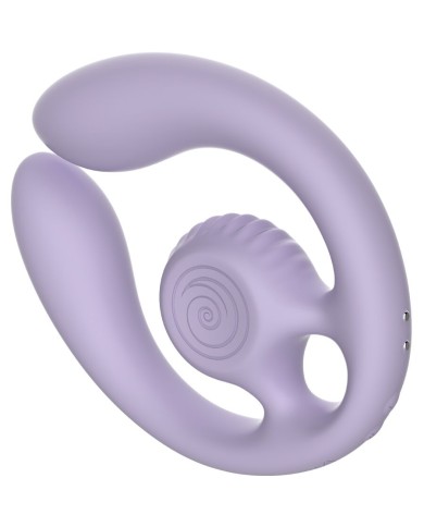 SNAIL VIBE - GIZI DUO STIMULATEUR POUR COUPLES TÉLÉCOMMANDE LILAS
