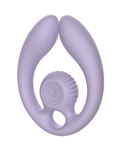 SNAIL VIBE - GIZI DUO STIMULATEUR POUR COUPLES TÉLÉCOMMANDE LILAS