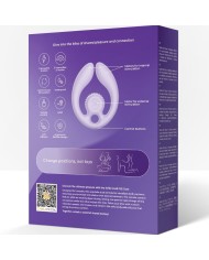 SNAIL VIBE - GIZI DUO STIMULATEUR POUR COUPLES TÉLÉCOMMANDE LILAS