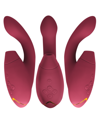 WOMANIZER - DUO 2 STIMULATEUR BORDEAUX