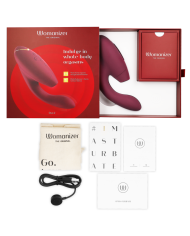 WOMANIZER - DUO 2 STIMULATEUR BORDEAUX