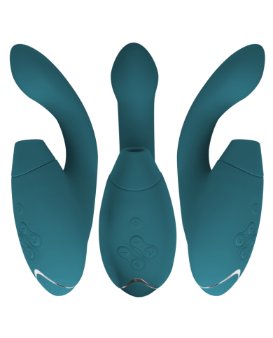 WOMANIZER - DUO 2 STIMULATOR BLEU PÉTROLE