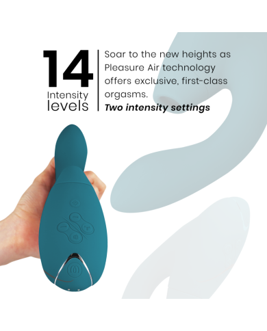 WOMANIZER - DUO 2 STIMULATOR BLEU PÉTROLE