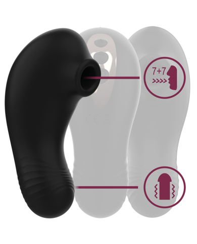 RITHUAL - STIMULATEUR DE CLITORIS DE POCHE SHUSHU PRO 2 MOTEURS JET PUISSANTS