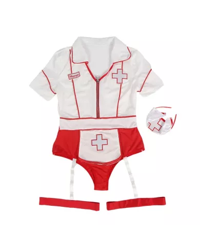 SUBBLIME - COSTUME D'INFIRMIÈRE CORPS SEXY S/M