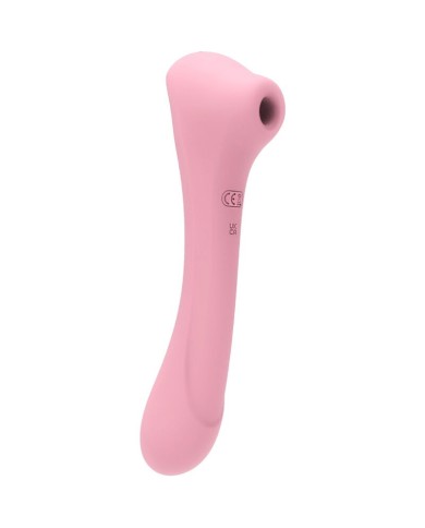 FEMINTIMATE - DAISY MASSAGER À ASPIRATION ET VIBRATEUR ROSE