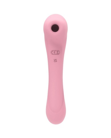 FEMINTIMATE - DAISY MASSAGER À ASPIRATION ET VIBRATEUR ROSE