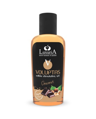 INTIMATELINE LUXURIA - VOLUPTAS GEL DE MASSAGE COMESTIBLE EFFET CHAUFFANT - CHOCONUT 100 ML