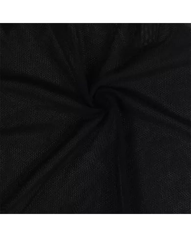 SUBBLIME - TISSU TULLE BABYDOLL AVEC DENTELLE ET DÉTAIL FLEUR NOIR S/M