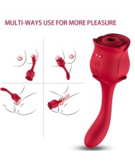 ARMONY - ROSELOVER SUCCION ET STIMULATEUR DE CLITORIS ROUGE