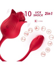 ARMONY - VIBRATEUR ROSE CON COLA ROUGE