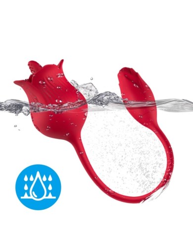 ARMONY - VIBRATEUR ROSE CON COLA ROUGE