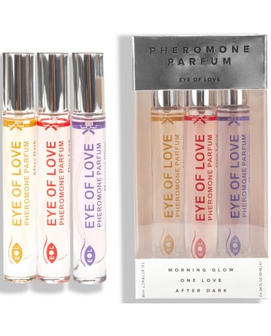 EYE OF LOVE - PARFUM EOL PHR 10 ML SET/3 - MORNING GLOW, ONE LOVE, AFTER DARK