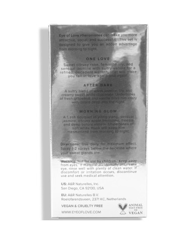 EYE OF LOVE - PARFUM EOL PHR 10 ML SET/3 - MORNING GLOW, ONE LOVE, AFTER DARK