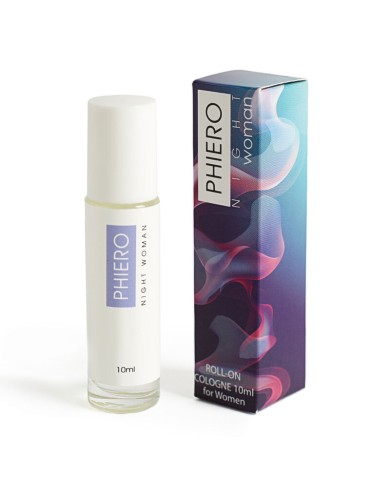 500 COSMETICS - PHIERO NIGHT WOMAN. PARFUM AUX PHÉROMONES EN FORMAT ROLL-ON POUR FEMME