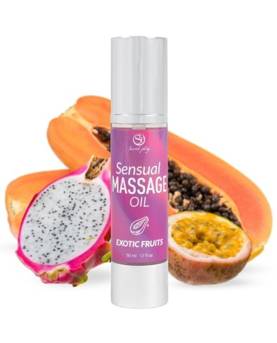 SECRETPLAY - HUILE DE MASSAGE AUX FRUITS EXOTIQUES