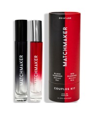 EYE OF LOVE - MATCHMAKER PHEROMONE 2PC SET COUPLES KIT ATTIRE HER & HIM 20 ML