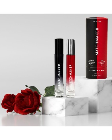 EYE OF LOVE - MATCHMAKER PHEROMONE 2PC SET COUPLES KIT ATTIRE HER & HIM 20 ML