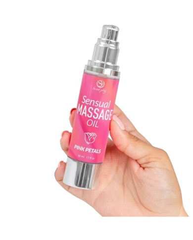 SECRETPLAY - HUILE DE MASSAGE PÉTALES DE ROSES