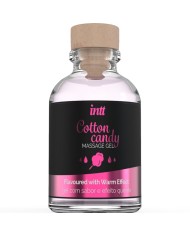 INTT MASSAGE & ORAL SEX - GEL DE MASSAGE SAVEUR COTTON BABE À PAPA ET EFFET CHAUFFANT